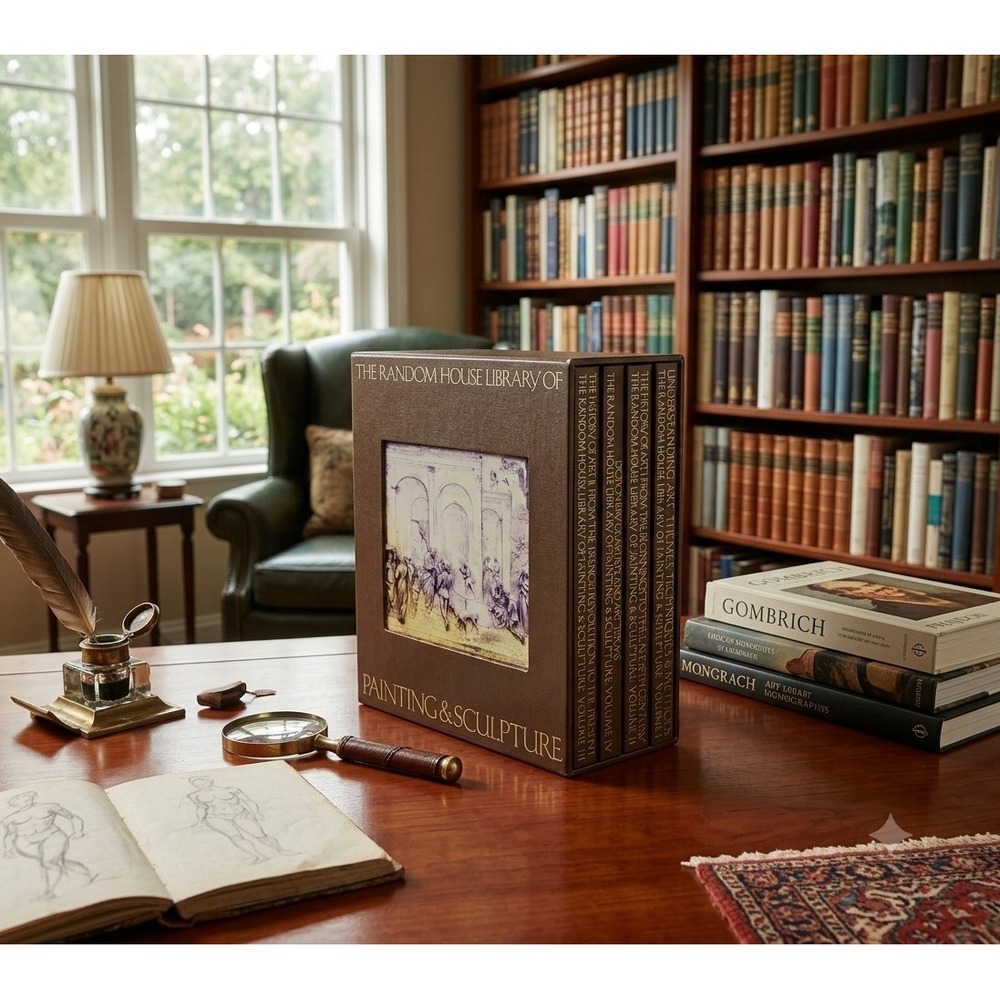 The Random House Library of Painting and Sculpture; 4 Volume Set with Original